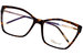 Chopard VCH321 Eyeglasses Women's Full Rim Rectangle Shape