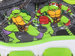 Nickelodeon Little Boy's Ninja Turtles Sneakers Light Up