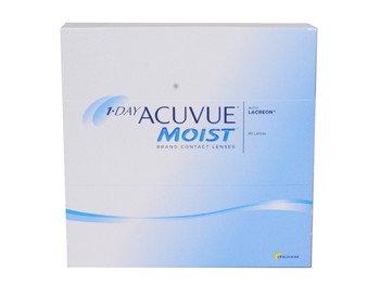 1-Day Acuvue Moist 90-Pack Contact Lenses