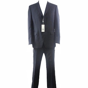 Gianfranco Ferrre Suit Men's 3-buttons Black Wool 2-Back Vent