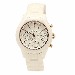 Caravelle New York 45L144 White Analog Chronograph Ceramic Watch