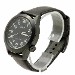 Fossil Men's Aeroflite AM4515 Black Leather Analog Watch