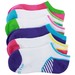 Stride Rite Toddler/Little/Big Girl's 6-Pairs Allie-May Athletic Low-Cut Socks