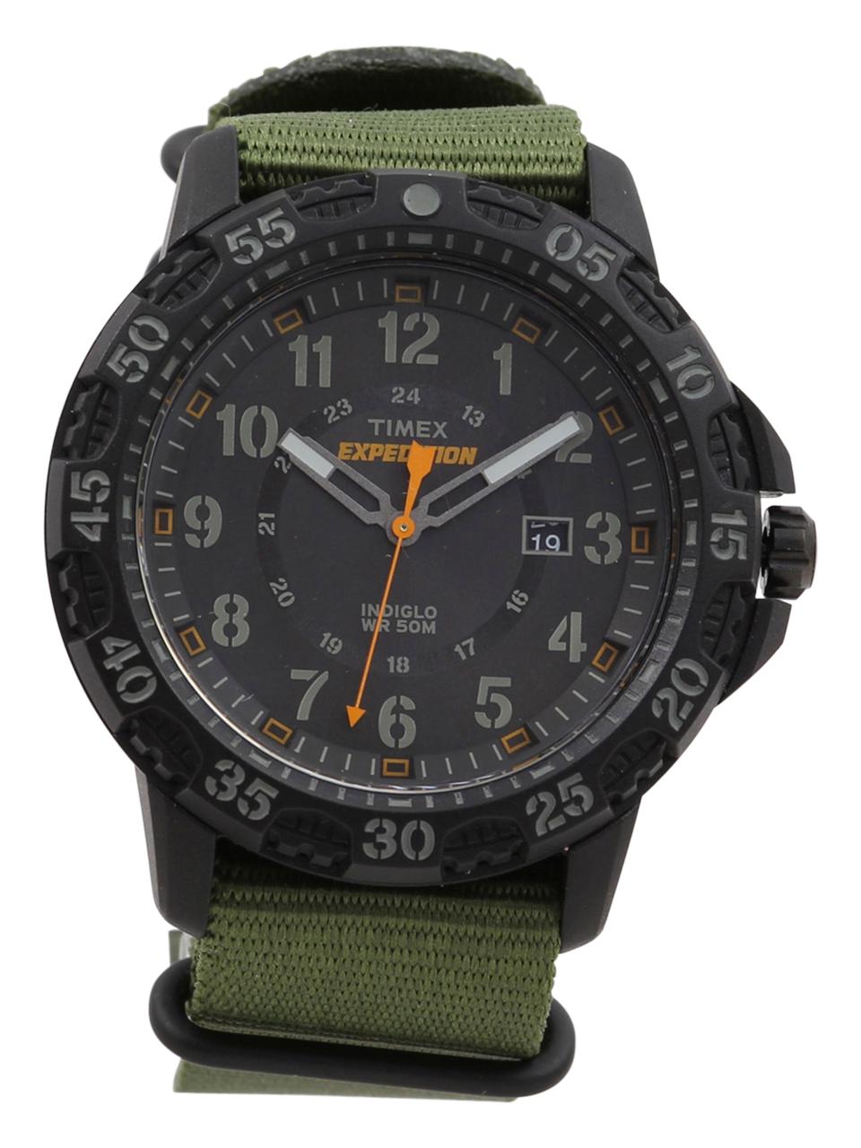 Timex Men S Tw4b03600 Expedition Black Analog Watch