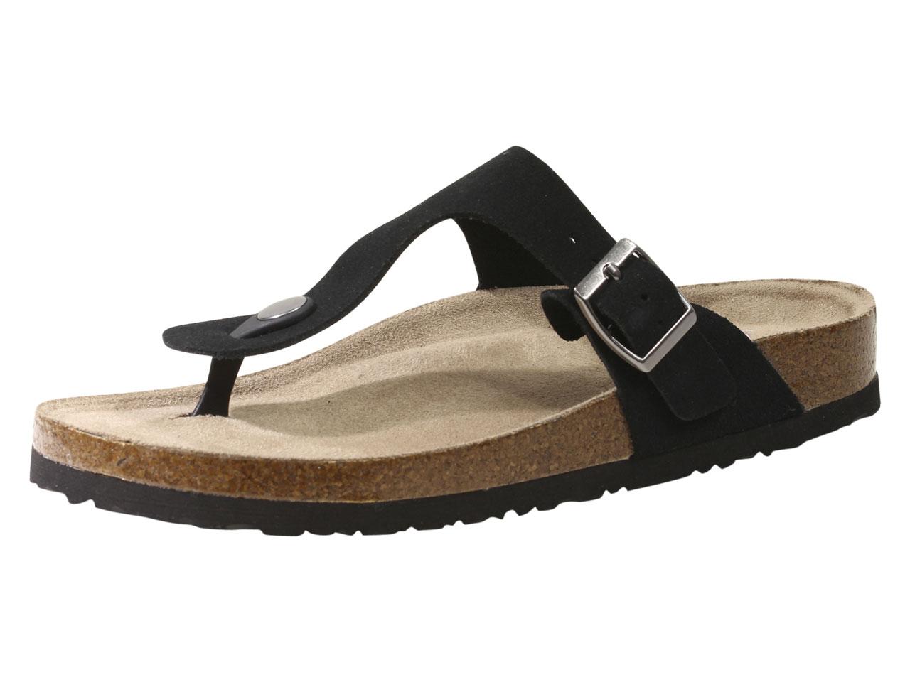 skechers luxe foam sandals black
