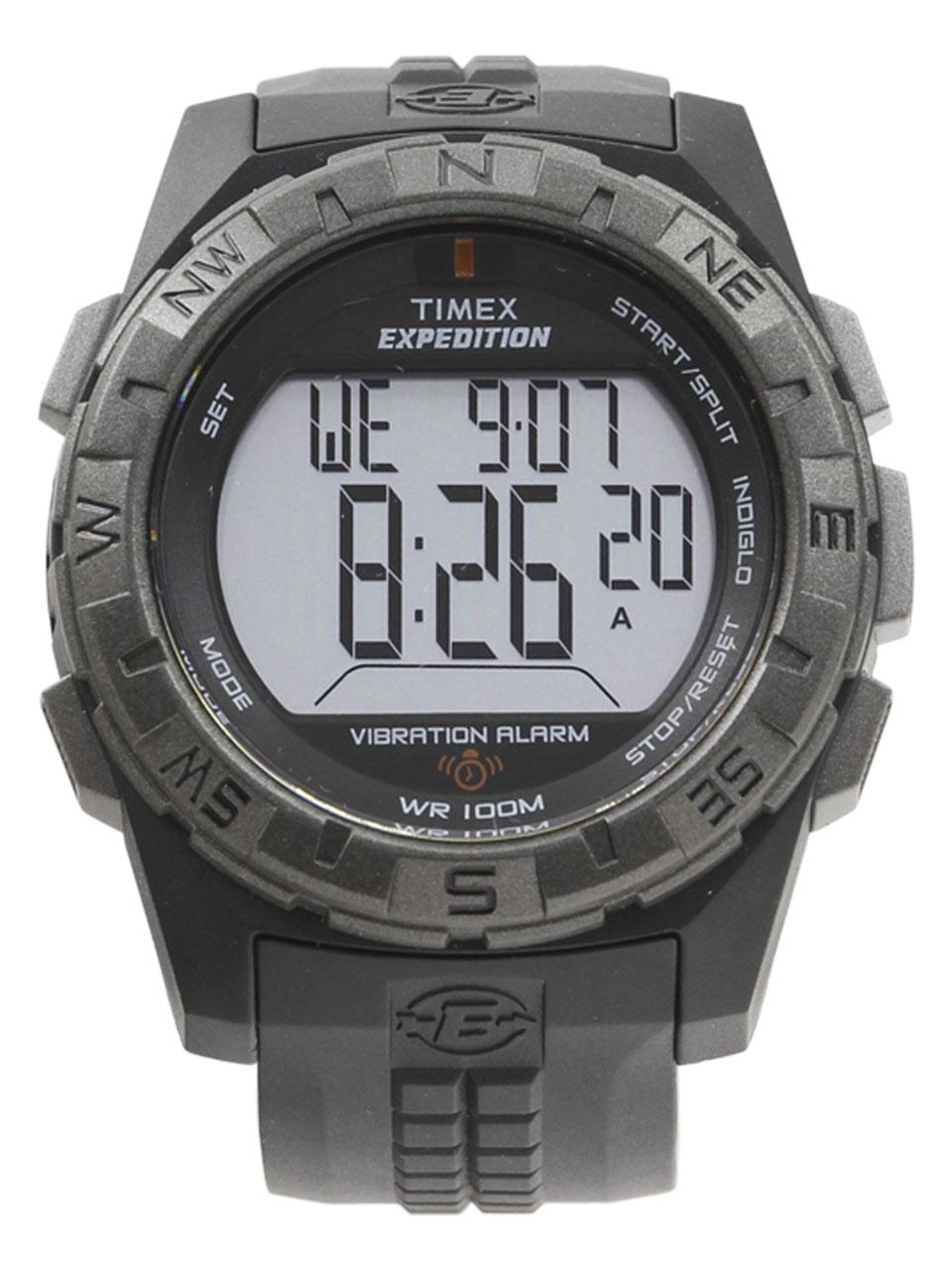 Timex Men S T49851 Expedition Vibration Alarm Black Digital Watch