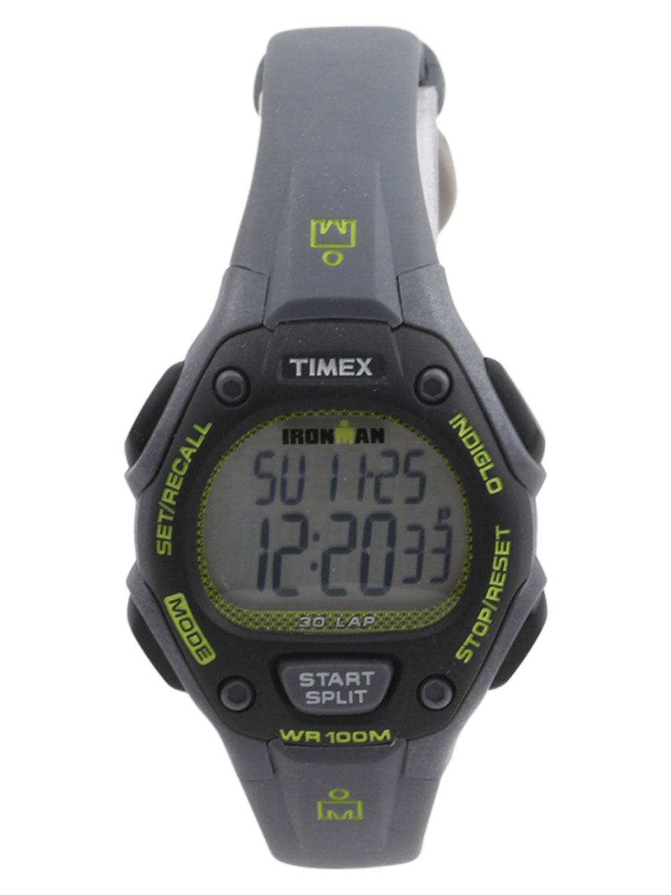 Timex Women S Tw5m14000 Ironman Classic 30 Grey Black Digital Watch