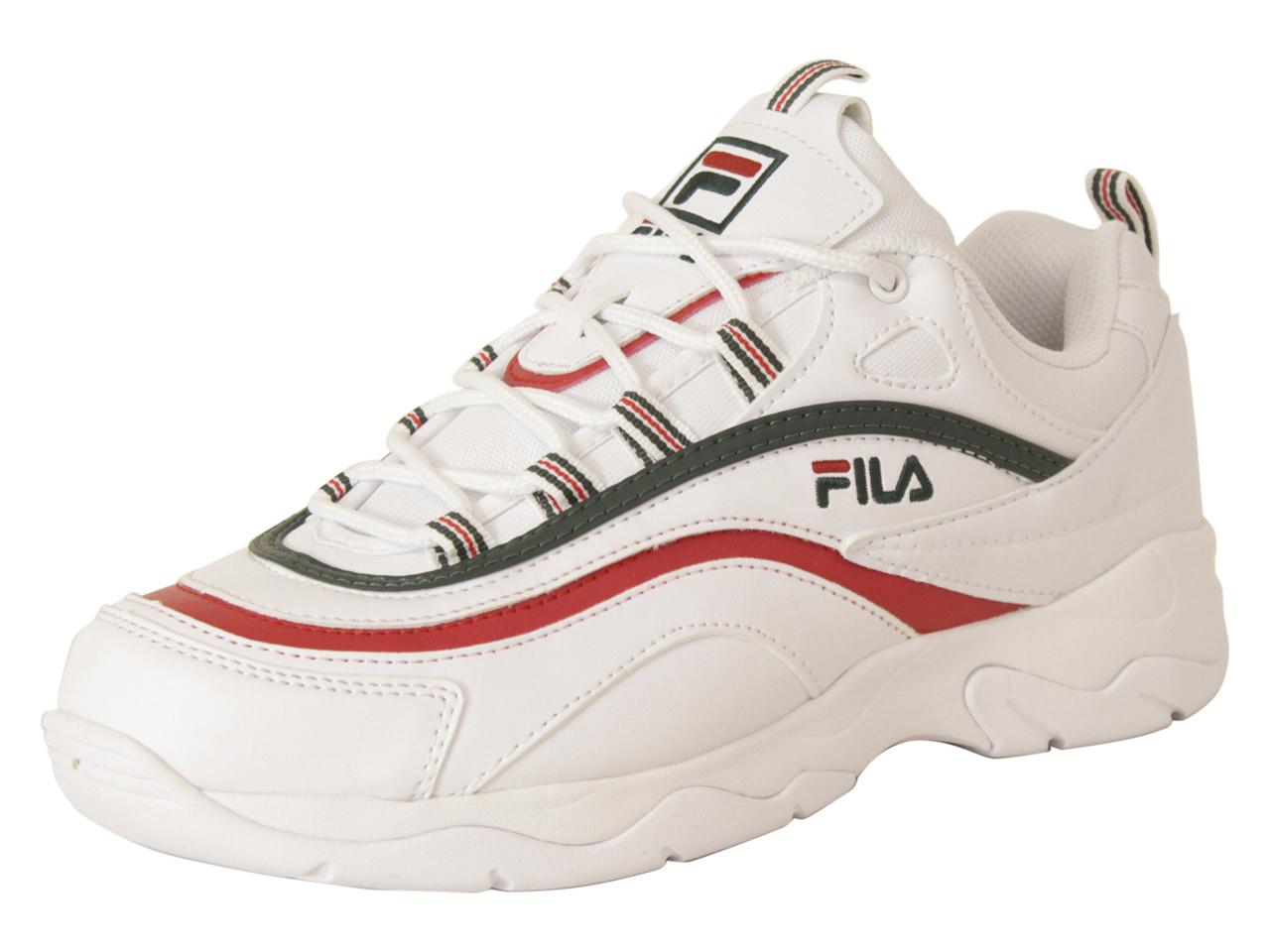 fila red shoes for men