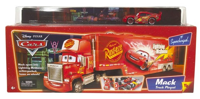 disney cars green truck