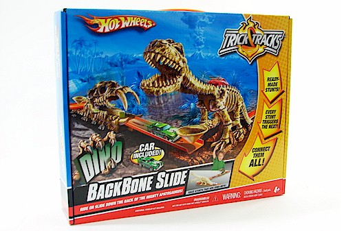 Hot Wheels Dino Backbone Slide Trick Tracks by Mattel