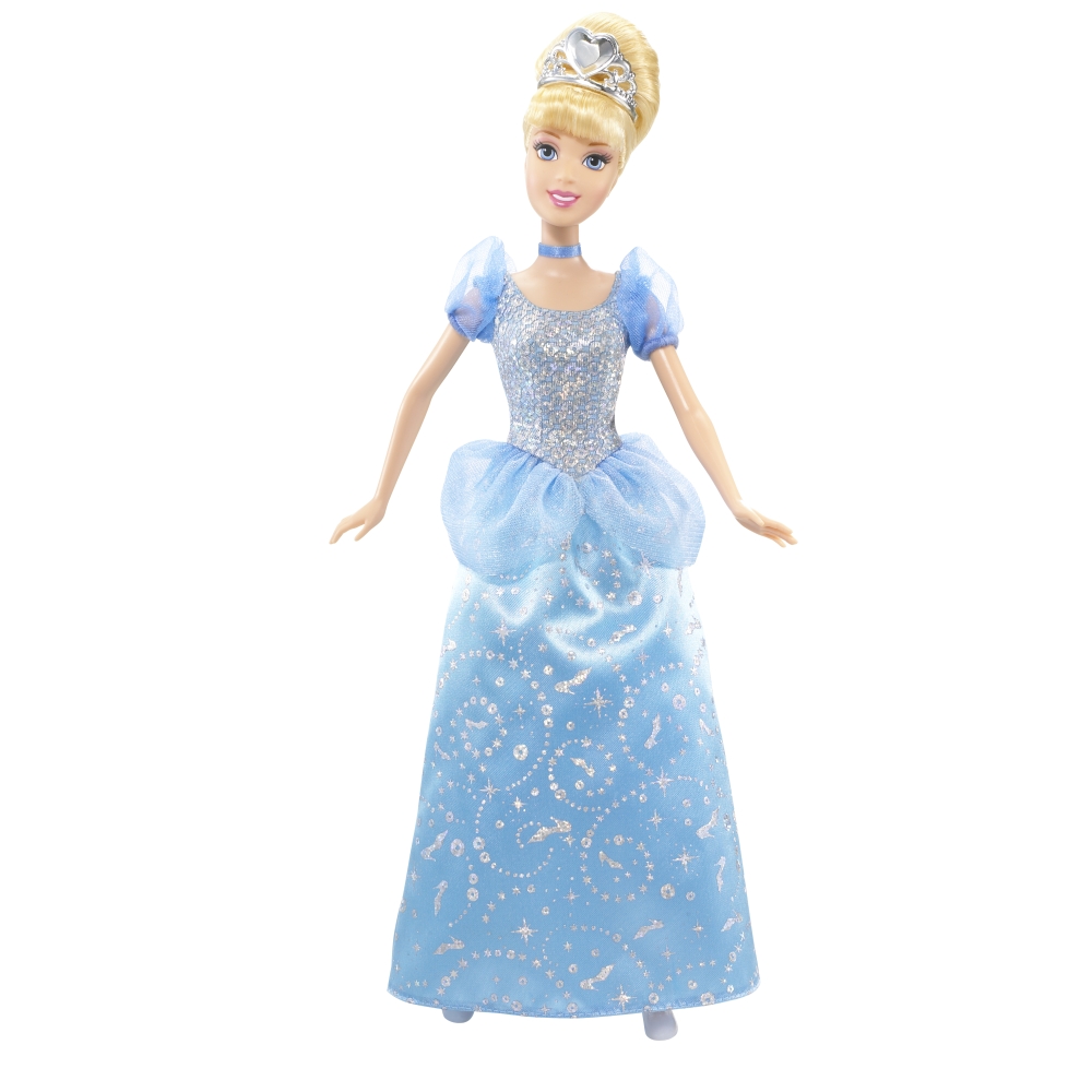 Disney Sparkling Princess Cinderella Doll Toy By Mattel R4840