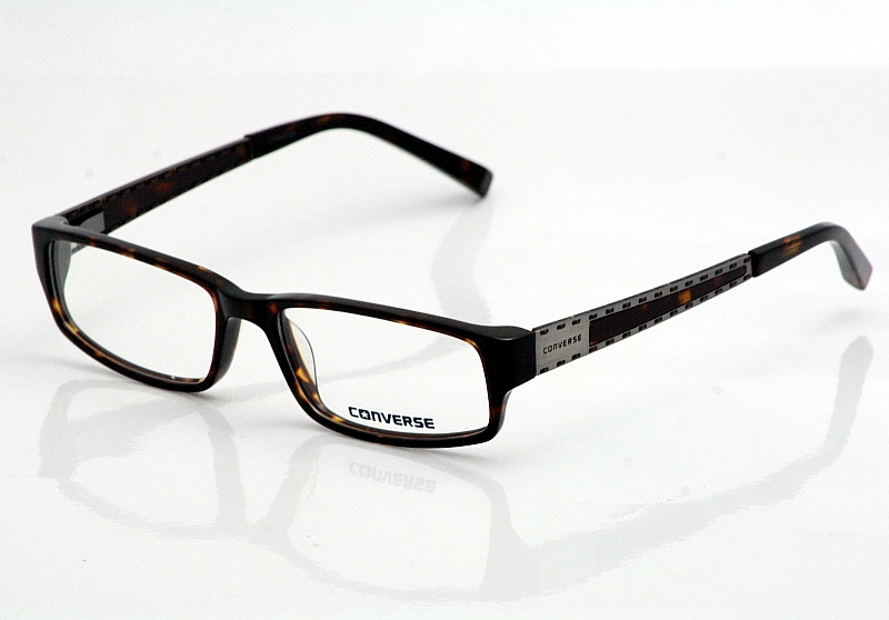 Converse Men's Eyeglasses DJ Black Full Rim Optical Frame