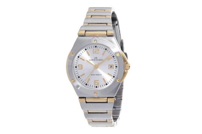 Anne Klein 10 8655svtt Watch Ladies Silver Dial Stainless Steel Band