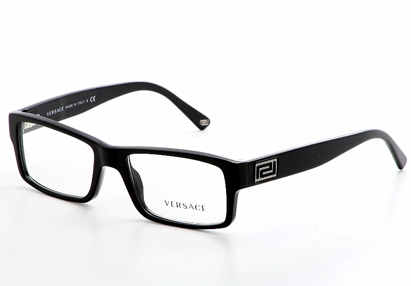 Versace Eyeglasses 3141 Black Optical Frames