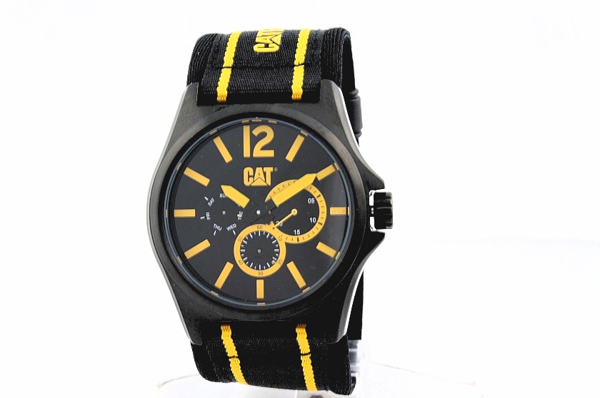 Caterpillar Watch Men S Yellow Dp Xl Multifunction Cat Pk 169 61 137