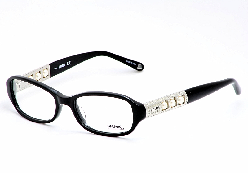 Moschino Eyeglasses MO 050 Black Optical Frame