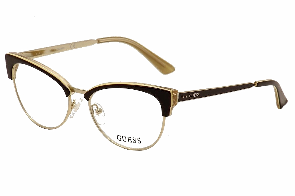 Guess Womens Eyeglasses Gu2552 Gu2552 Full Rim Optical Frame 6876