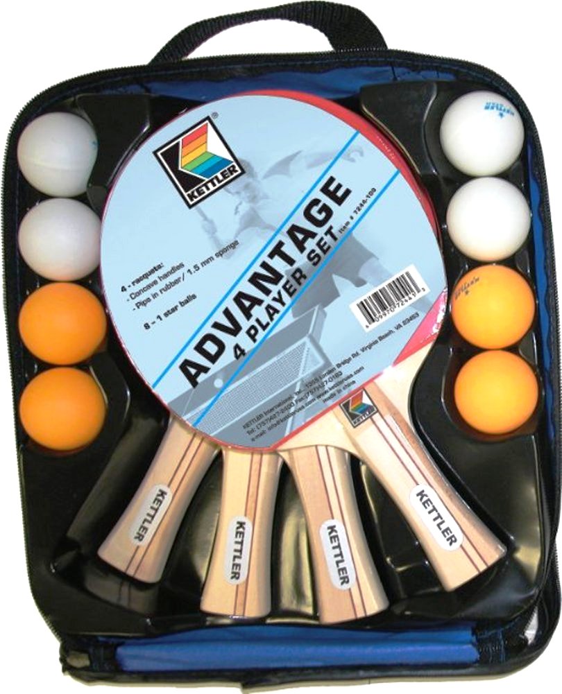 Kettler Advantage 4 Player Table Tennis Set