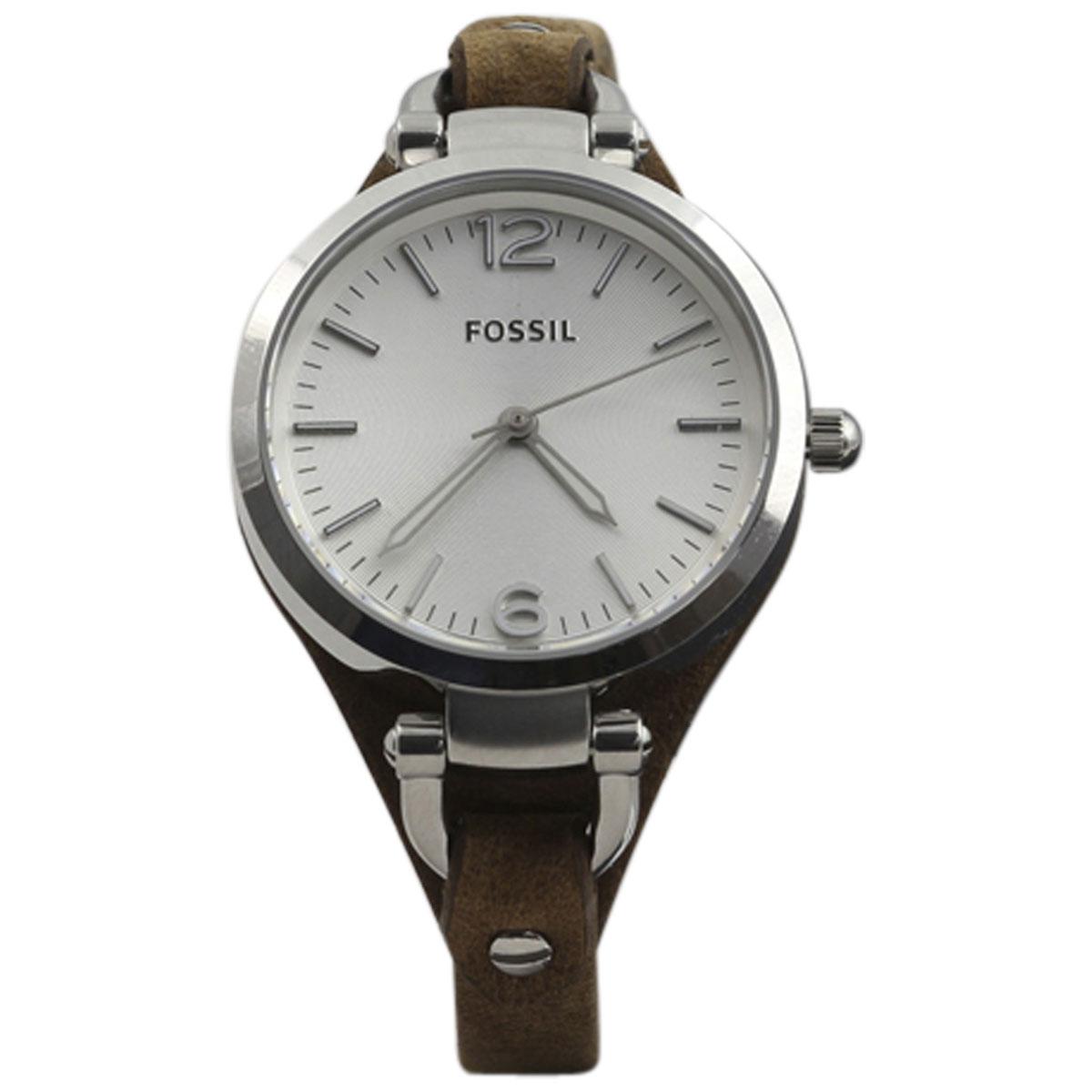 Fossil Women s ES3060 Silver Stainless Steel Analog Watch