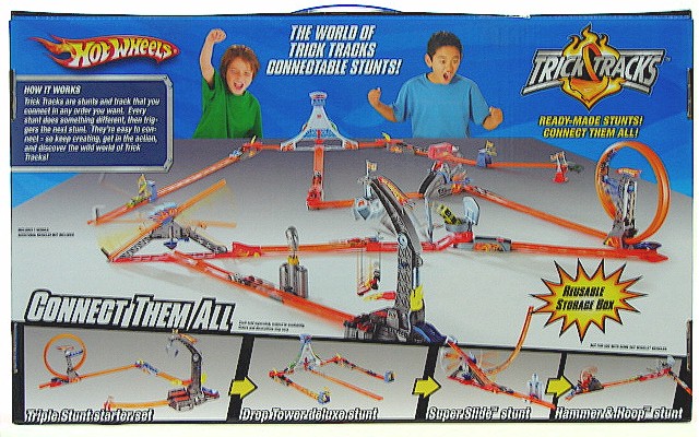 Hot Wheels Triple Stunt Starter Set Track Set Toy