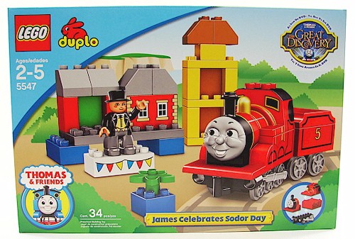 Lego Duplo Thomas and Friends James Celebrates Sodor Day Toy 5547