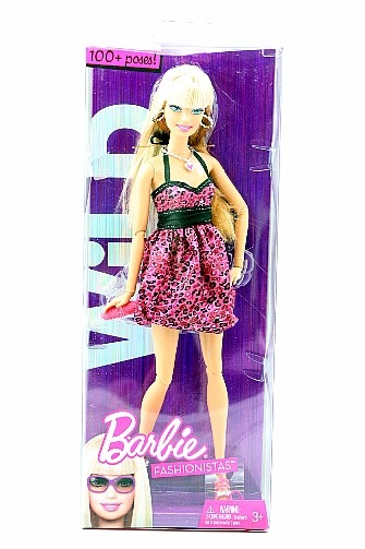 Barbie Fashionistas Wild Doll Toy by Mattel