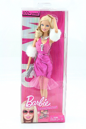 Barbie Fashionistas Glam Doll Toy By Mattel