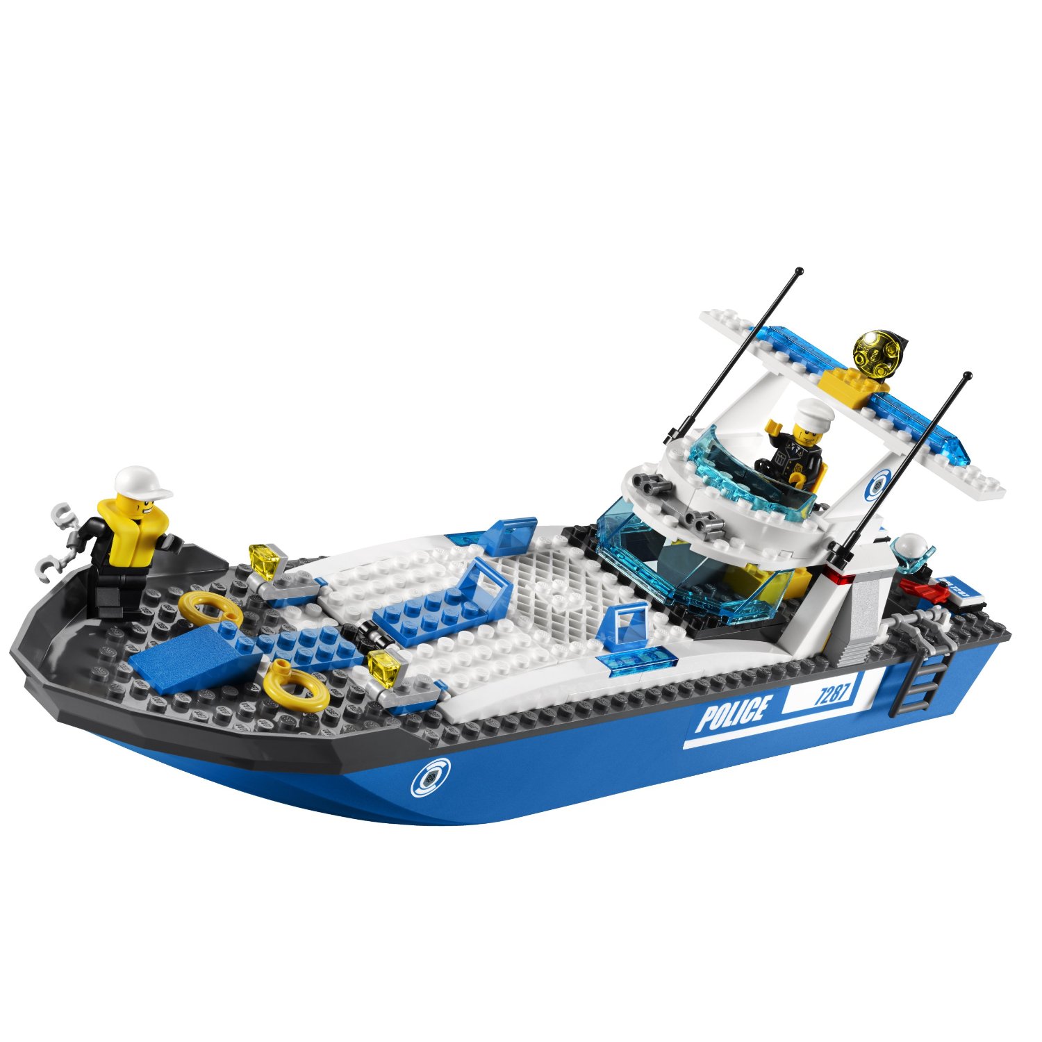 LEGO City Police Boat 7287 Building Toy