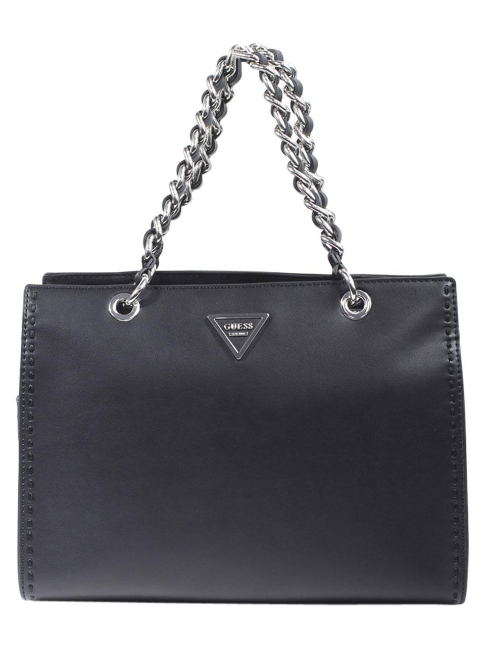 guess black satchel