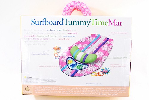 Infantino Surfboard Tummy Time Mat Pink