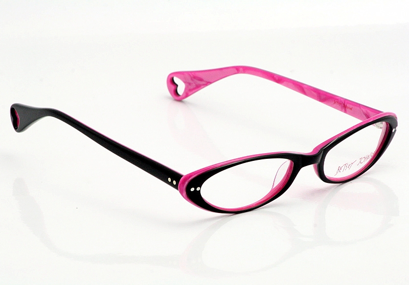 Betsey Johnson Eyeglasses J'Adore BJ0118 Raven Optical Frames