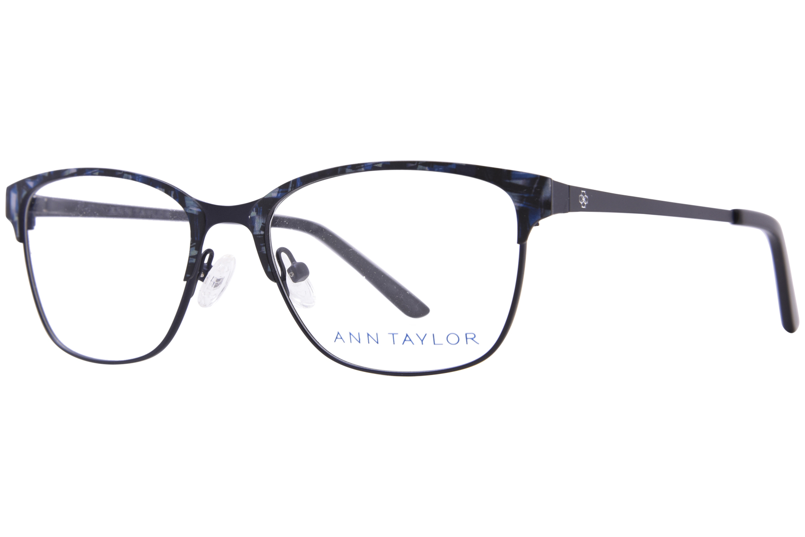 UPC 882851377827 product image for Ann Taylor AT102 C02 Eyeglasses Women's Matte Navy Full Rim 53 17 135 - Blue - L | upcitemdb.com