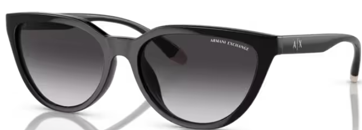 EAN 7895653257870 product image for Armani Exchange AX4130SU 81588G Sunglasses Women's Black/Gradient Grey 56 17 140 | upcitemdb.com