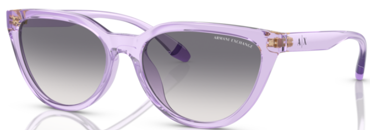 EAN 7895653257894 product image for Armani Exchange AX4130SU 823679 Sunglasses Women's Purple/Blue Gradient 56mm - L | upcitemdb.com