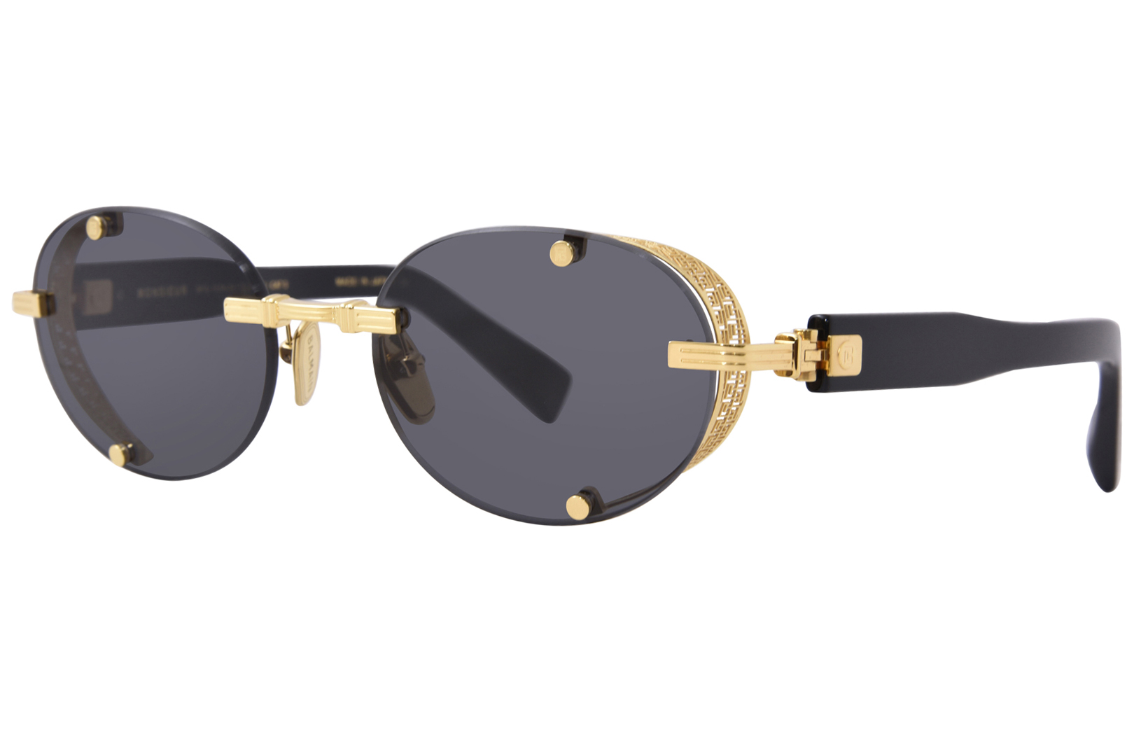 Balmain Monsieur BPS153 Sunglasses Oval Shape | JoyLot.com