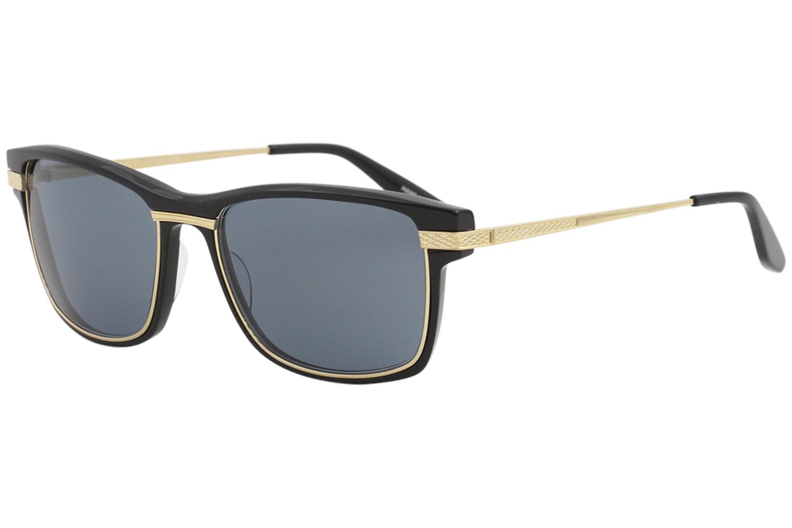 Barton Perreira Men's Rango Fashion Square Titanium Sunglasses | JoyLot.com