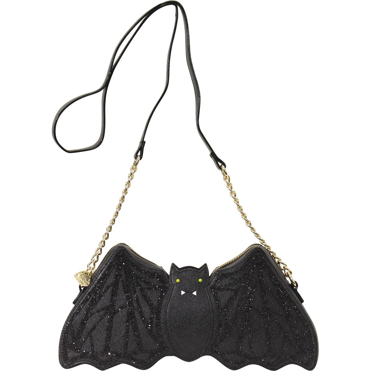 betsey johnson bat purse