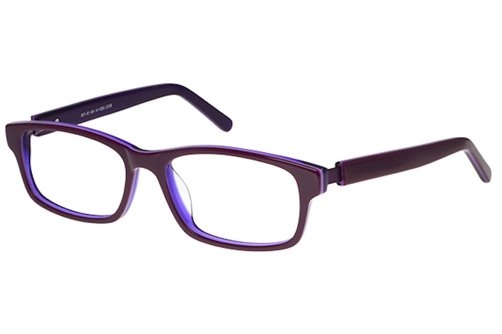 mens purple glasses