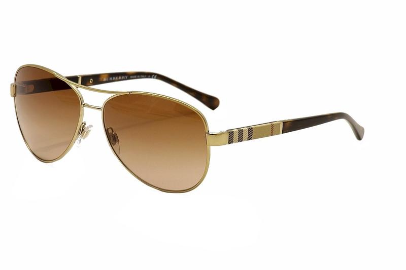 Burberry B3080 B/3080 Fashion Pilot Sunglasses | JoyLot.com