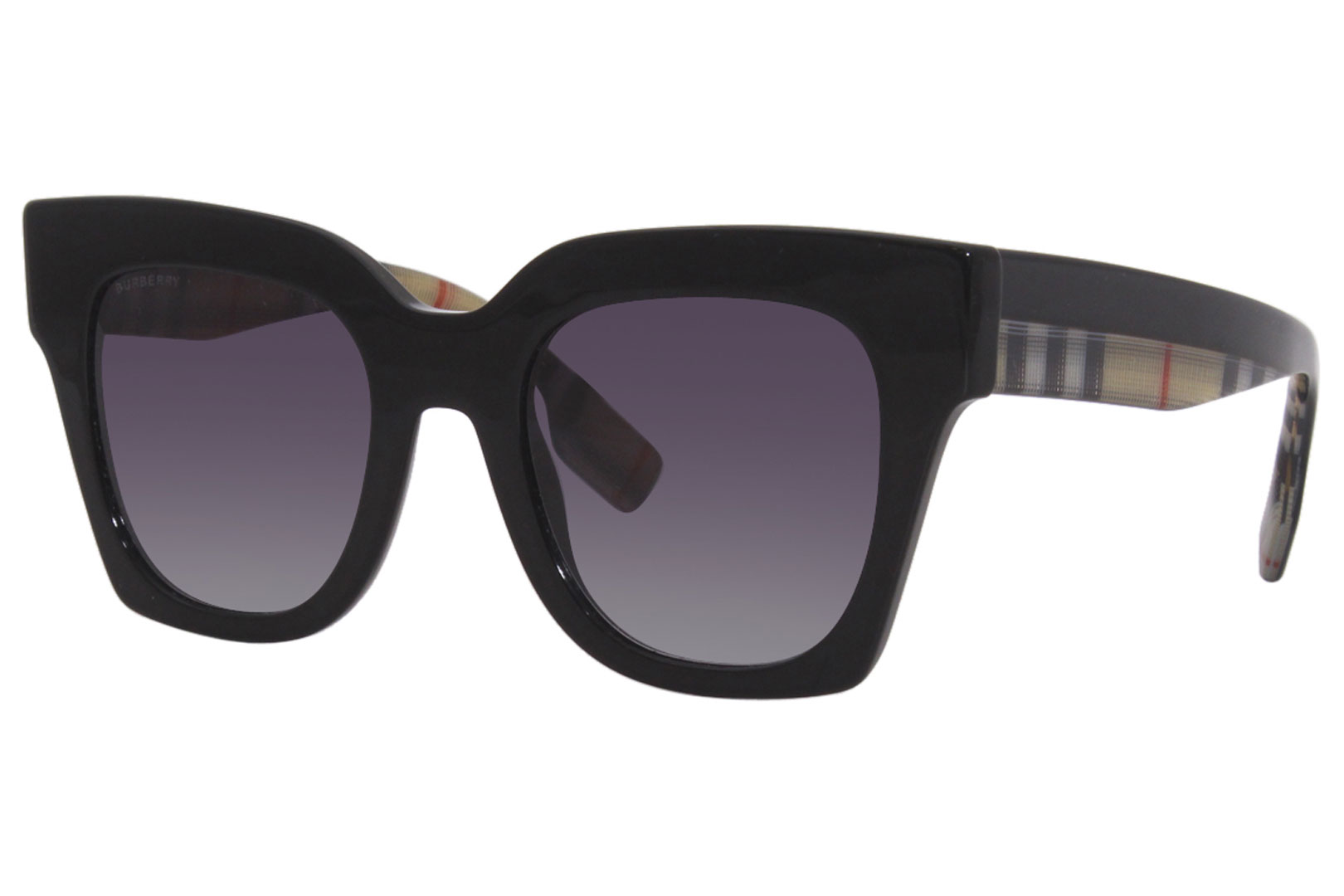 EAN 8056597597203 product image for Burberry Kitty B4364 3942/8G Sunglasses Women's Black/Grey Gradient 49 21 145 -  | upcitemdb.com