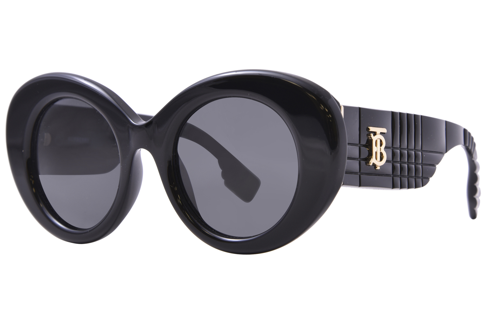 EAN 8056597727945 product image for Burberry Margot BE4370U 300187 Sunglasses Women's Black/Dark Grey 49 22 140 - Le | upcitemdb.com