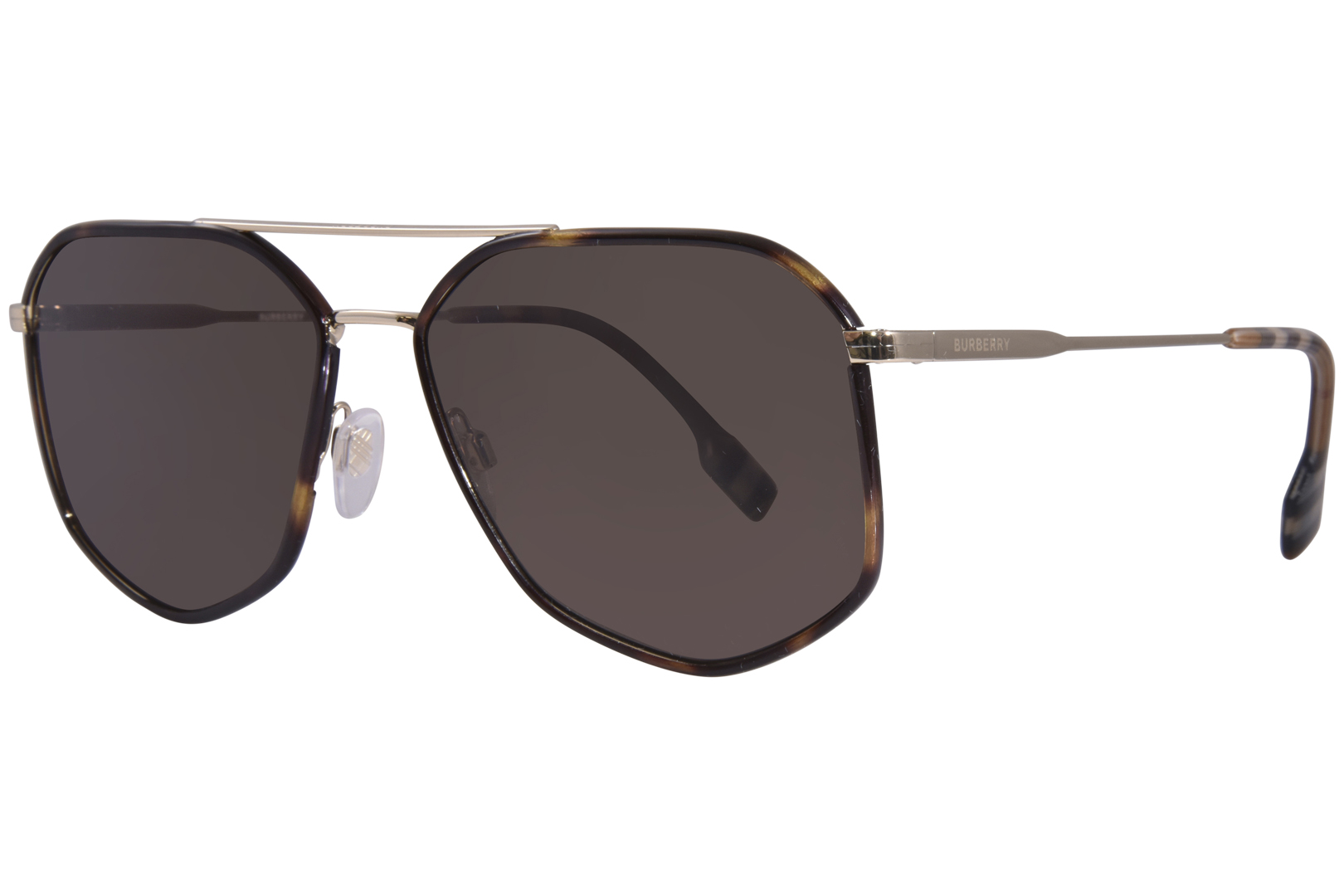 EAN 8056597734196 product image for Burberry Ozwald BE3139 110973 Sunglasses Men's Light Gold/Dark Havana/Brown 58mm | upcitemdb.com