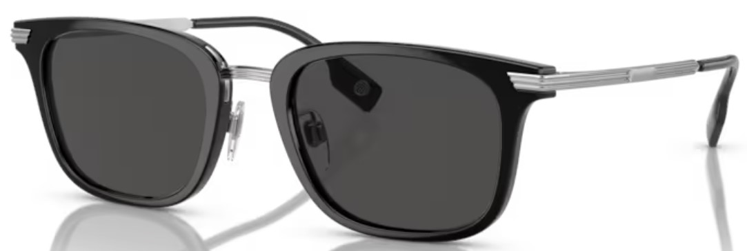 EAN 8056597832908 product image for Burberry Peter BE4395 300187 Sunglasses Men's Black/Dark Grey 51 21 145 - Lens-5 | upcitemdb.com