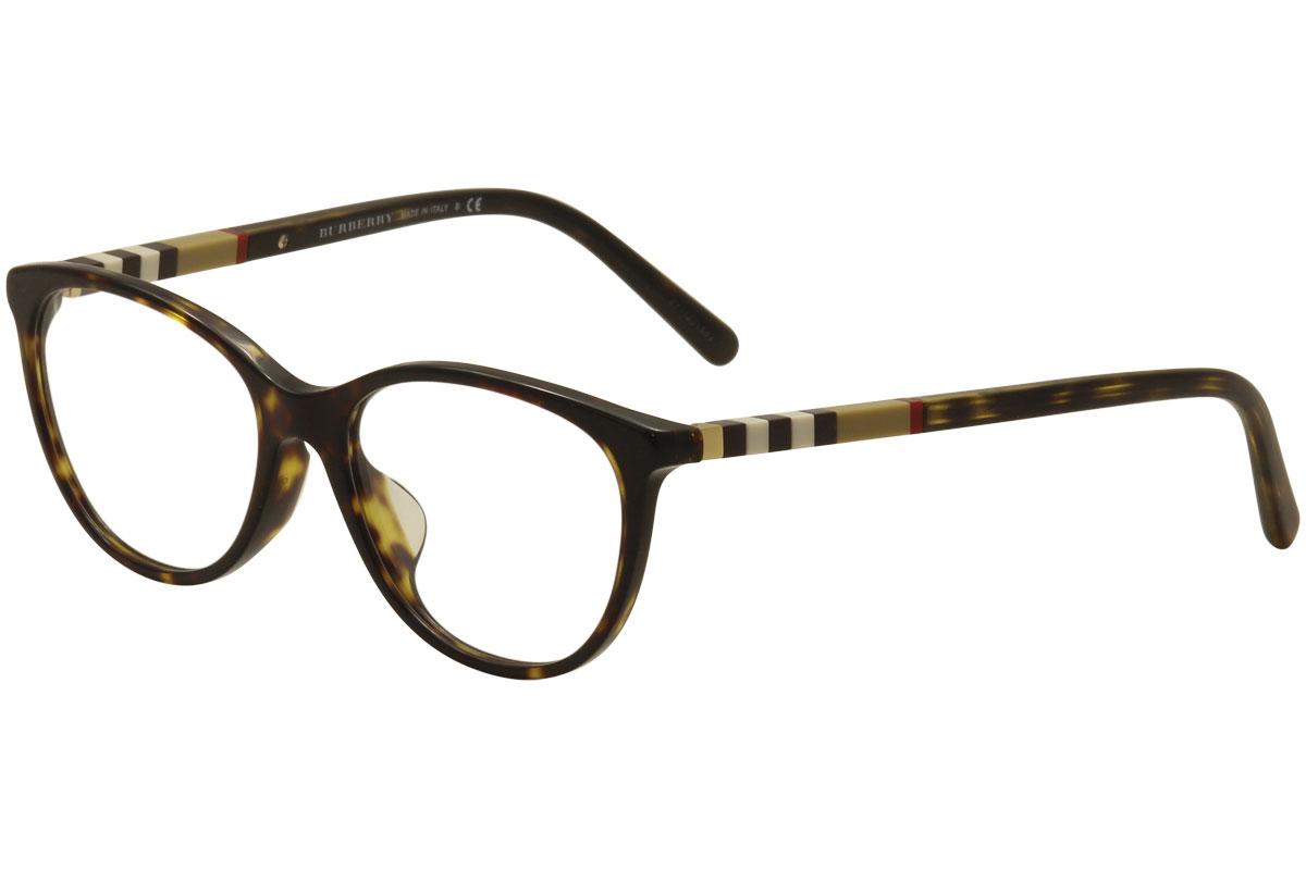 EAN 8053672417777 product image for Burberry BE2205 3002 Eyeglasses Women's Dark Havana Full Rim 52 17 145 - Brown - | upcitemdb.com