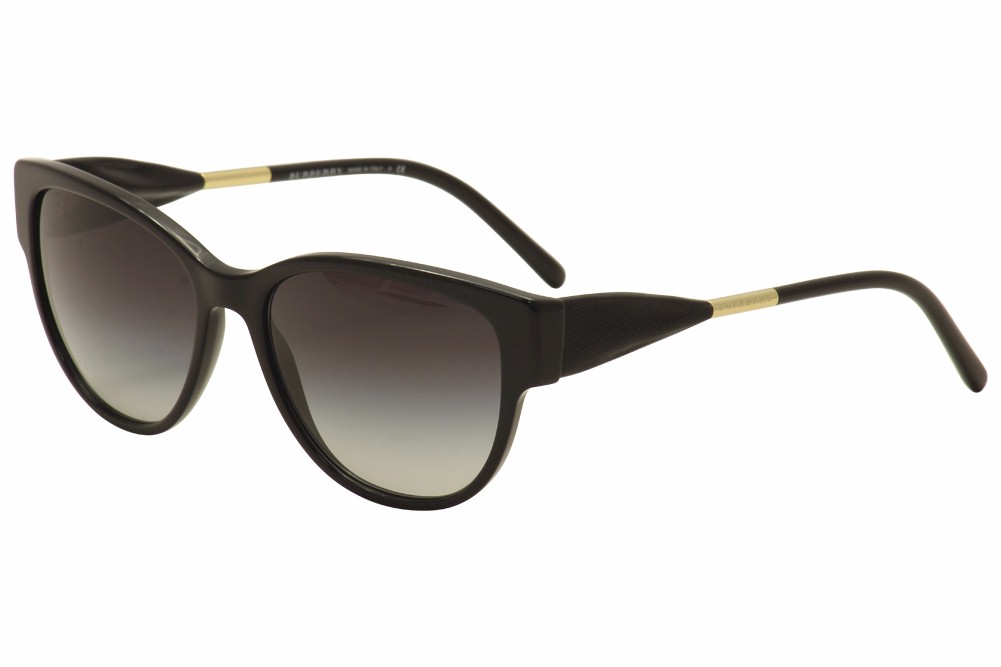 burberry black gold sunglasses