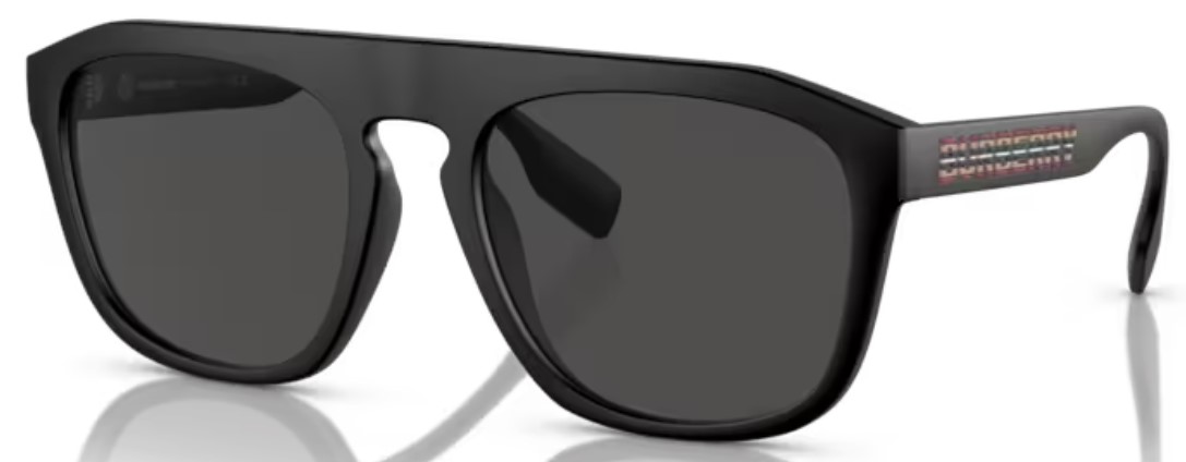 EAN 8056597835930 product image for Burberry Wren BE4396U 346487 Sunglasses Men's Matte Black/Dark Grey 57 20 145 -  | upcitemdb.com