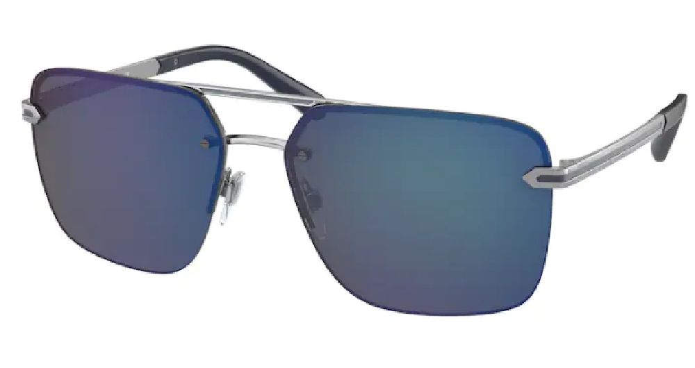 EAN 8056597348249 product image for Bvlgari BV5054 103/W6 Sunglasses Men's Gunmetal/Dark Grey Mirror Blue 61mm - Len | upcitemdb.com