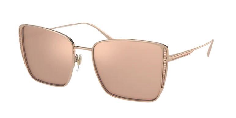 EAN 8056597608213 product image for Bvlgari BV6176 20140W Sunglasses Women's Pink Gold/Rose Gold Mirror 55 17 140 -  | upcitemdb.com