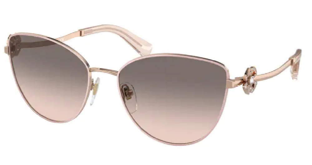 EAN 8056597718240 product image for Bvlgari BV6185B 20143B Sunglasses Women's Pink Gold Pink/Pink Gradient Grey 57mm | upcitemdb.com