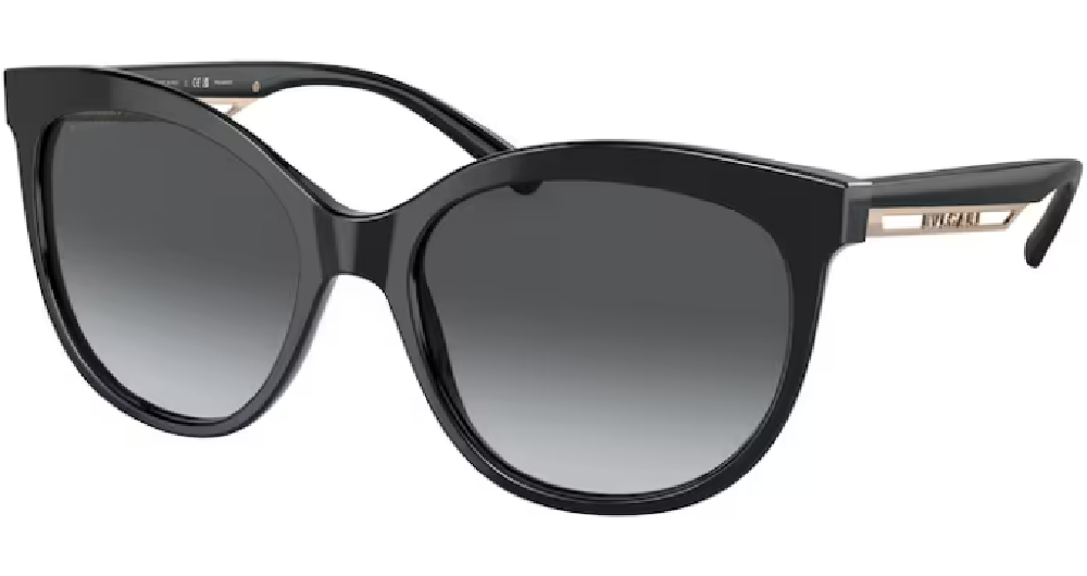 EAN 8056597719308 product image for Bvlgari BV8249 501/T3 Sunglasses Women's Black/Grey Grad Polarized 56 18 145 - L | upcitemdb.com